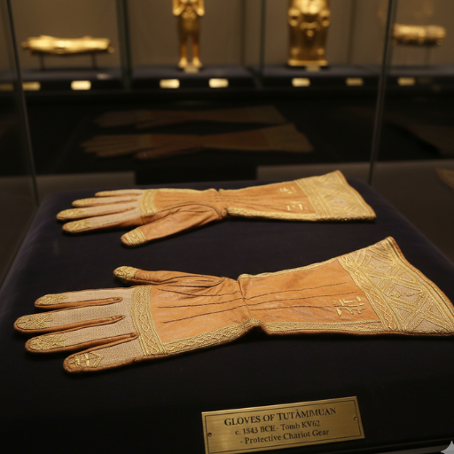 old egyptian gloves