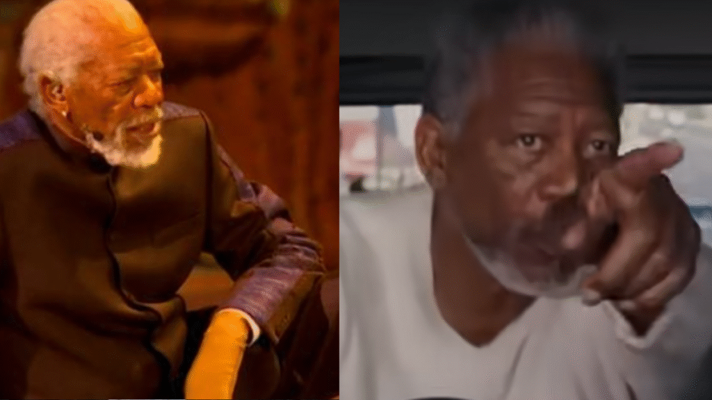Morgan Freeman Wear a Glove