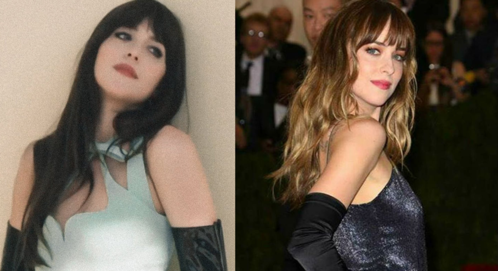 dakota johnson gloves